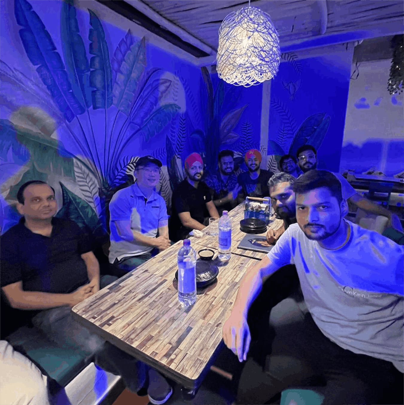 Team at Agra